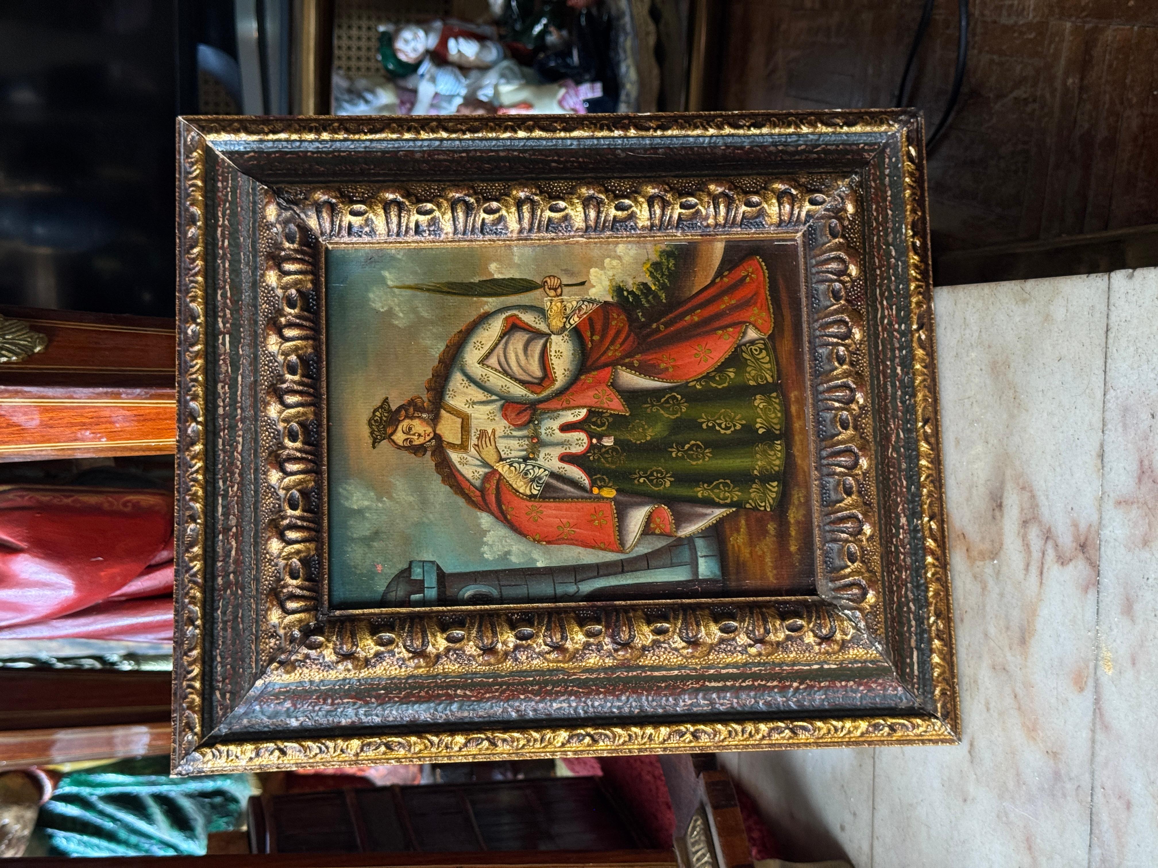 Set of 6 Paintings Attributed to the Cusco School, 18th–19th Centuries For Sale 6