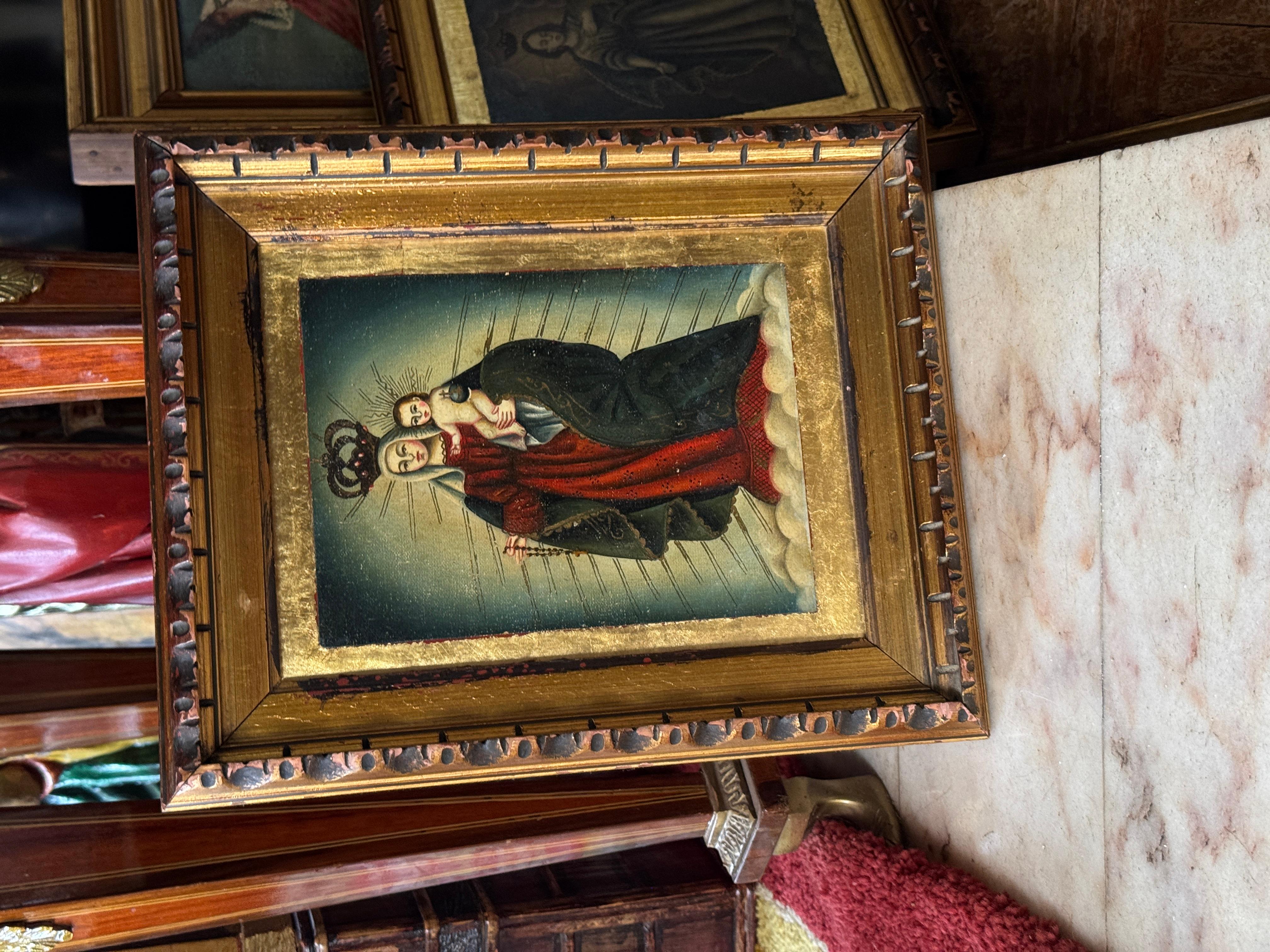 Set of 6 Paintings Attributed to the Cusco School, 18th–19th Centuries For Sale 2