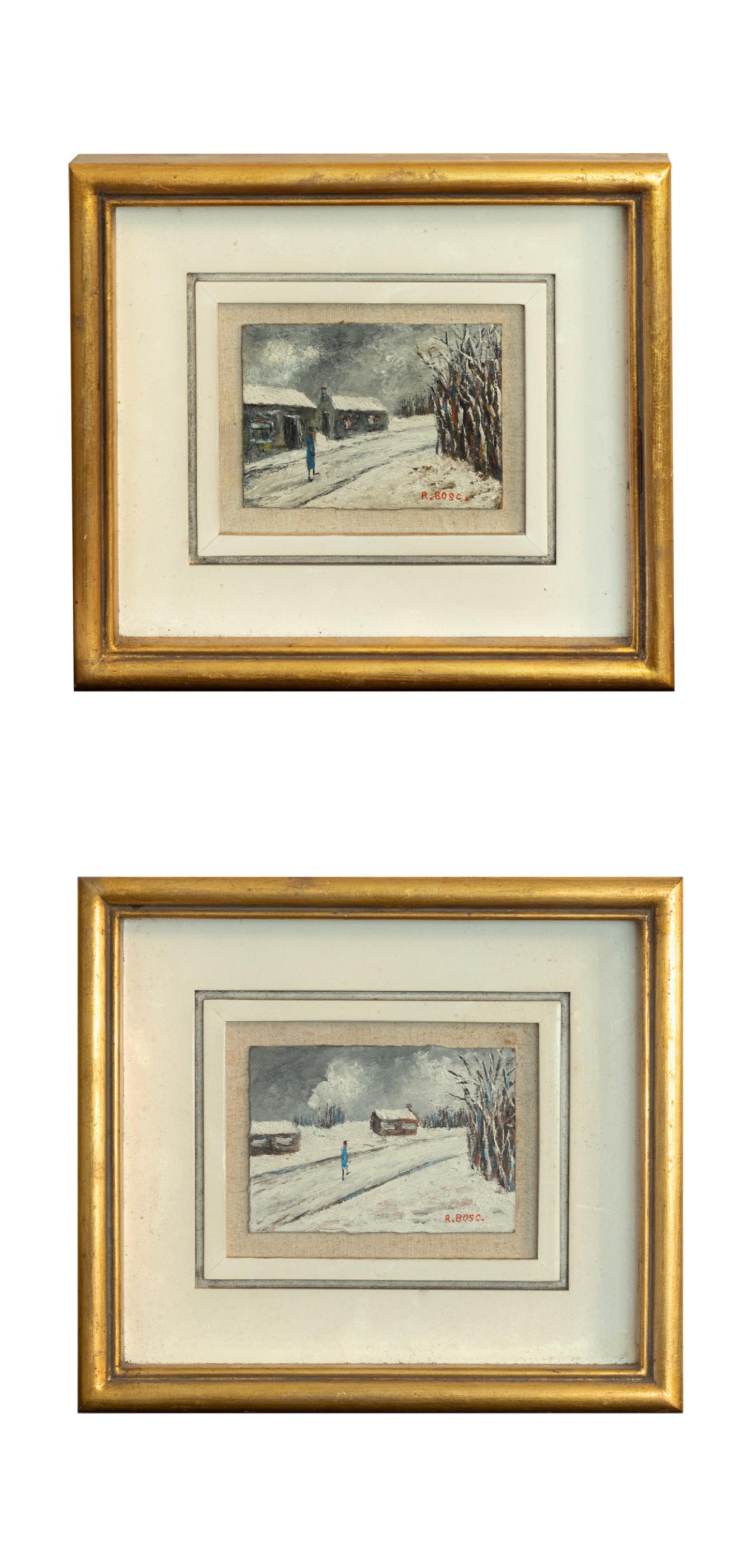 Una serie di sei pittoreschi dipinti a olio della foresta di Boulogne, delle strade invernali di Parigi e di Montmartre, una serie di individui solitari lungo sentieri tranquilli, circondati dall'arida bellezza dell'inverno.

Questo suggestivo