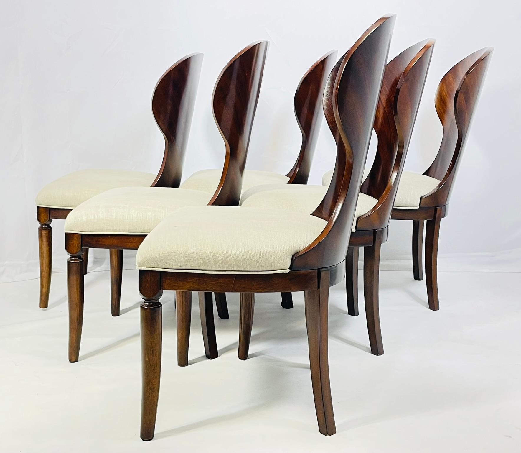 Set di 6 sedie da pranzo 