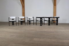 Ensemble de 6 chaises Pamplona d'Augusto Savini pour Pozzi, Italie, années 1960