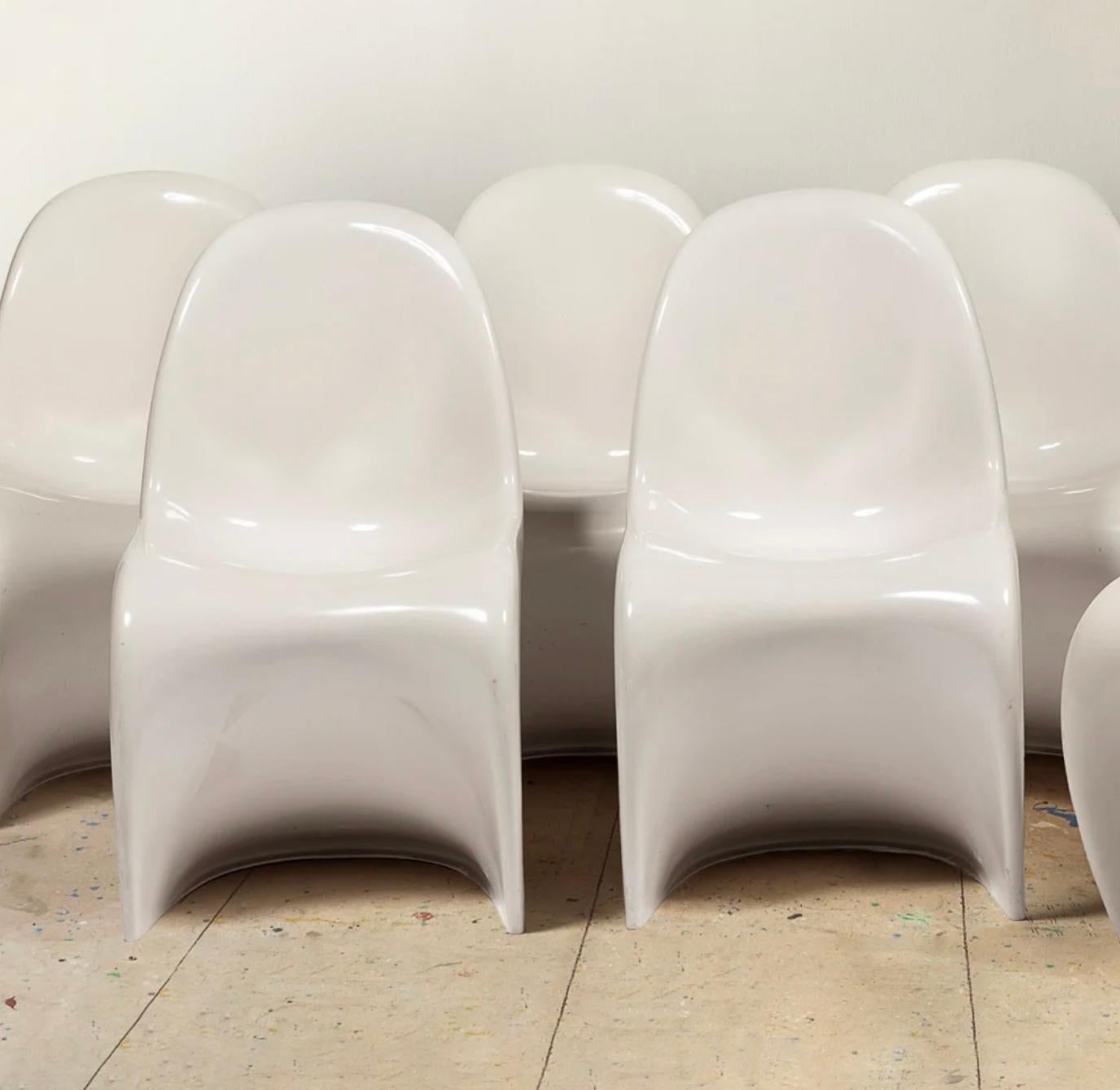 S-Stühle von Verner Panton (amerikanisch) im Angebot