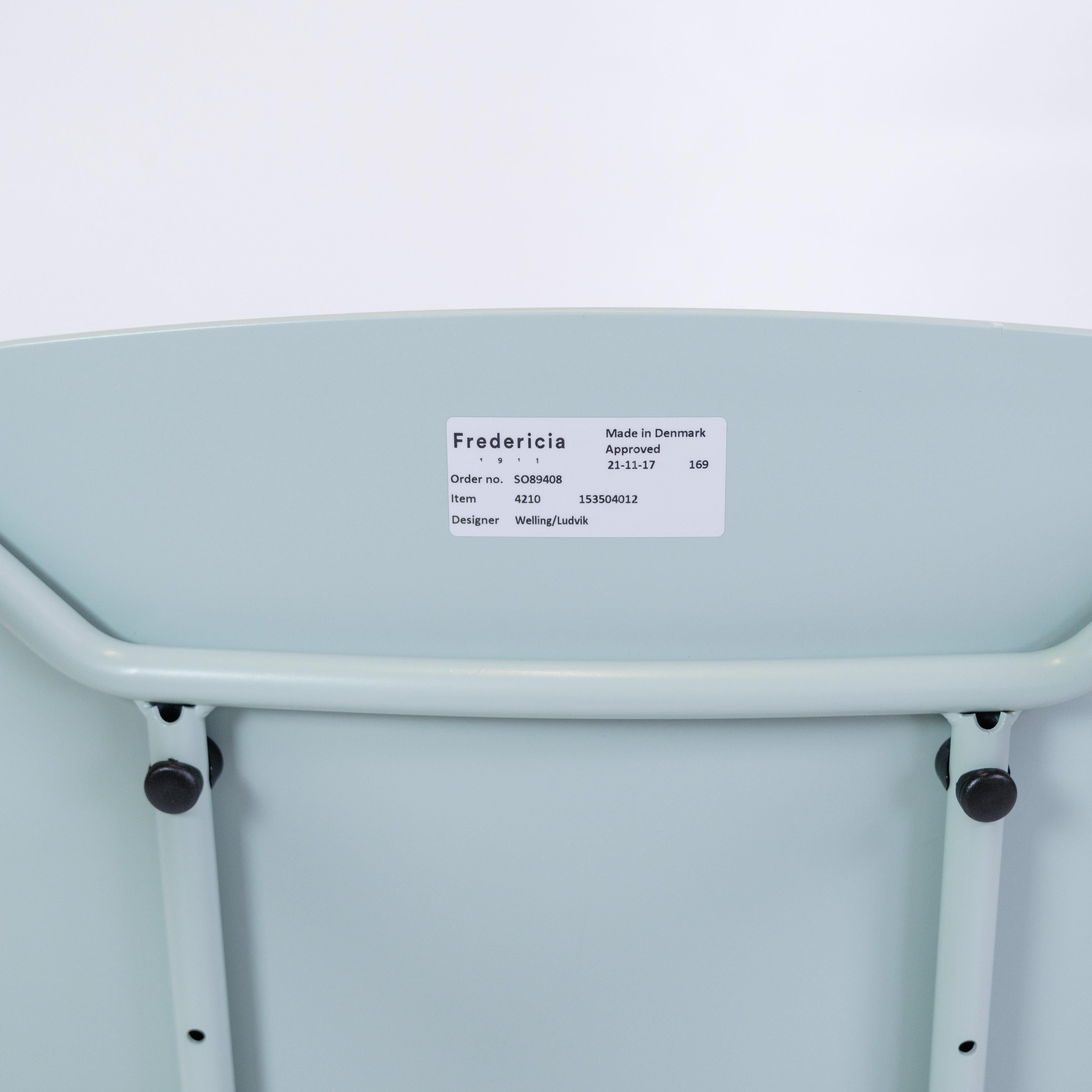 Acciaio Set di 6 sedie Pato di Hee Willing & Ludvik per Fredericia Furniture in vendita