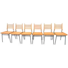 Set of 6 Paul McCobb Planner Group “Shovel” Dining Chairs