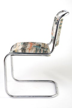 Set of 6 P.E.L. Chrome-Plated Tubular Chairs, England, circa 1931