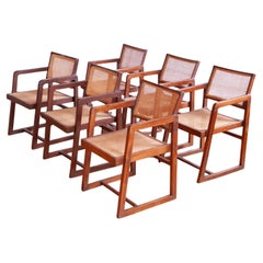 Set di 6 poltrone "Box" Pierre Jeanneret