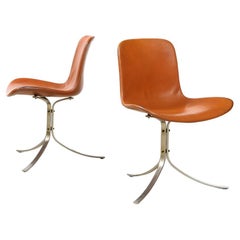 Set of 6 PK9 Chairs by Poul Kjaerholm