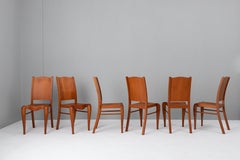 Set of 6 "Placide of Wood" Chairs by Philippe Starck for Driade, 1989