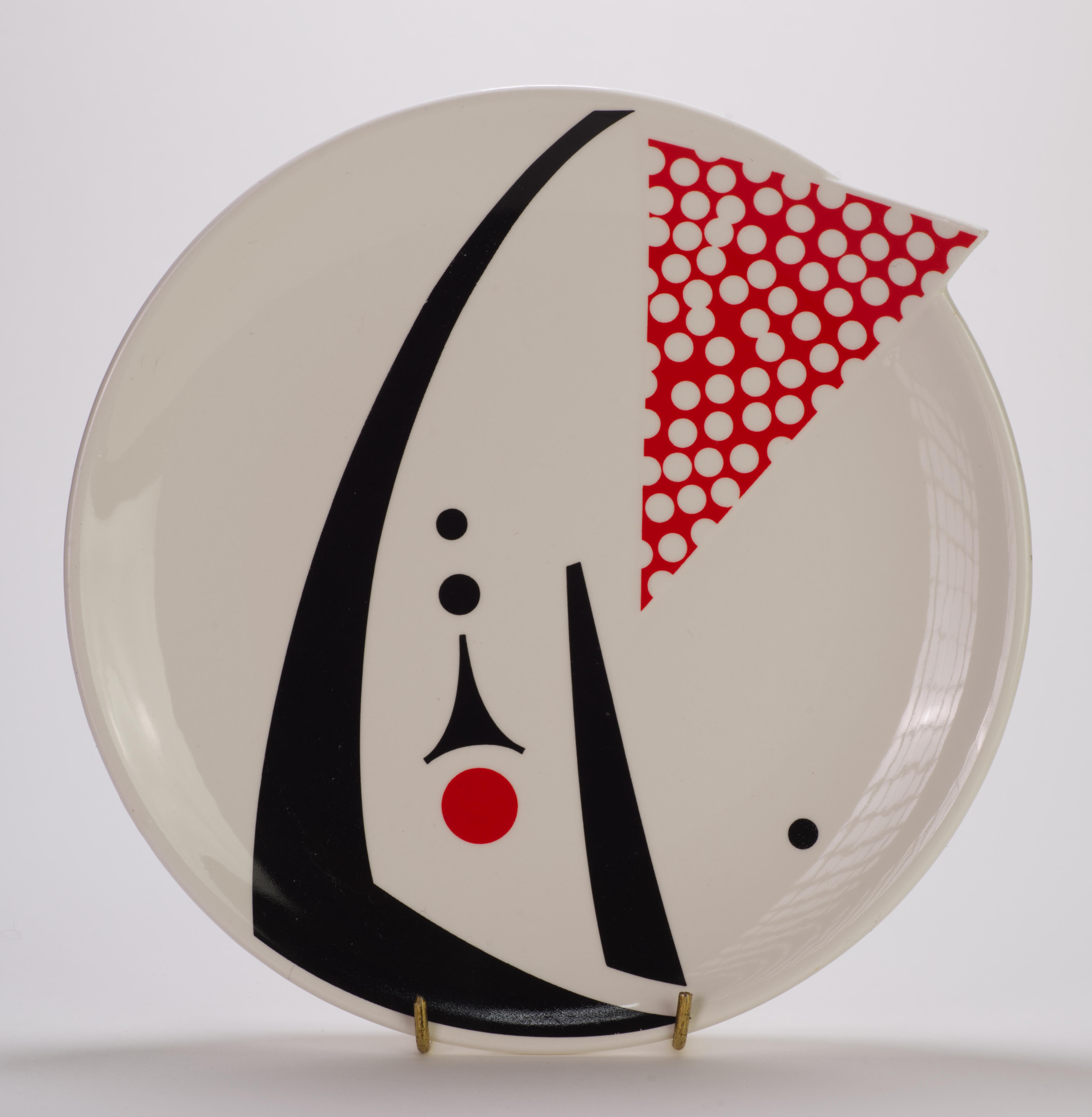 Juego de 6 Platos Fujumori para Kato Kogei Japón Alpha 3 Postmoderno Memphis Años 80 Japonés en venta