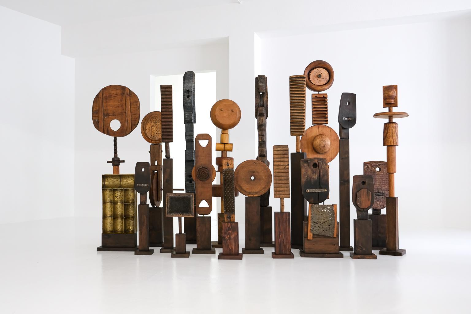 Ensemble de 6 sculptures de l'artiste allemand Rolf Hans 13