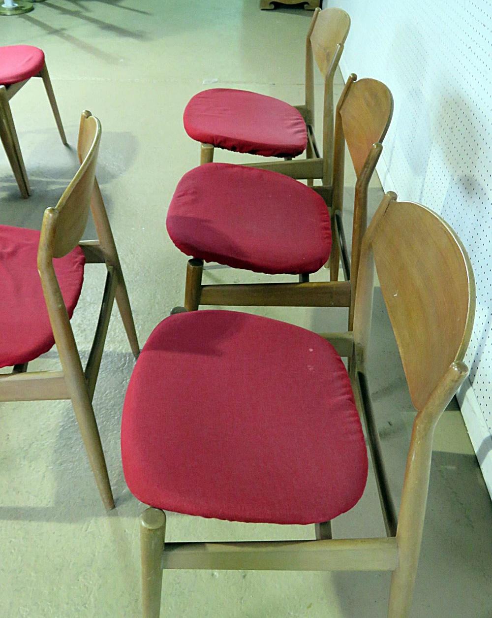 Set of 6 Ponte S. Pietro Teak Mid-Century Modern Dining Chairs 3