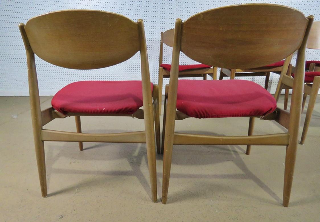mid century modern dining chairs set of 6