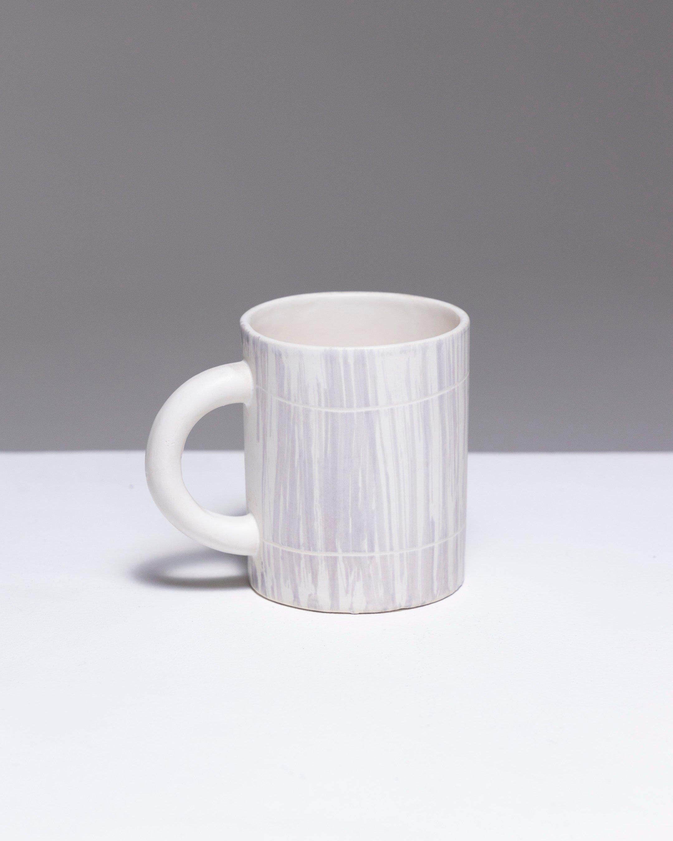 Mid-Century Modern Set of 6 Porcelain Cups, Fasold & Stauch, 1960s For Sale