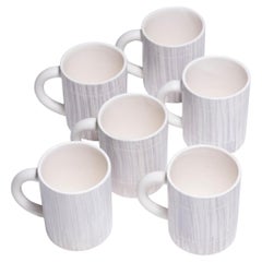 Set di 6 tazze in porcellana, FASOLD & STAUCH, anni '60