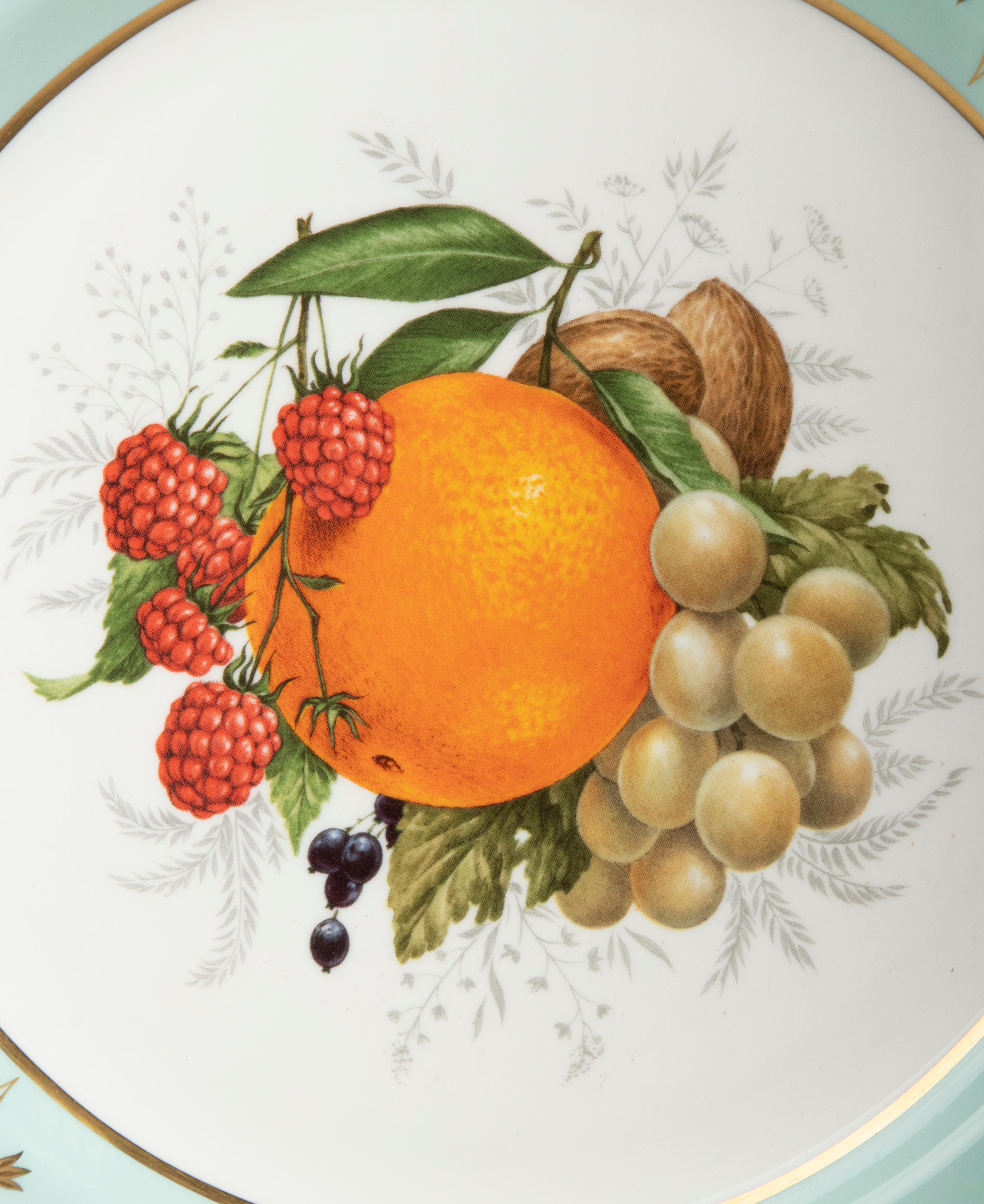 Set of 6 Porcelain Dinner Plates by Caverswall 6