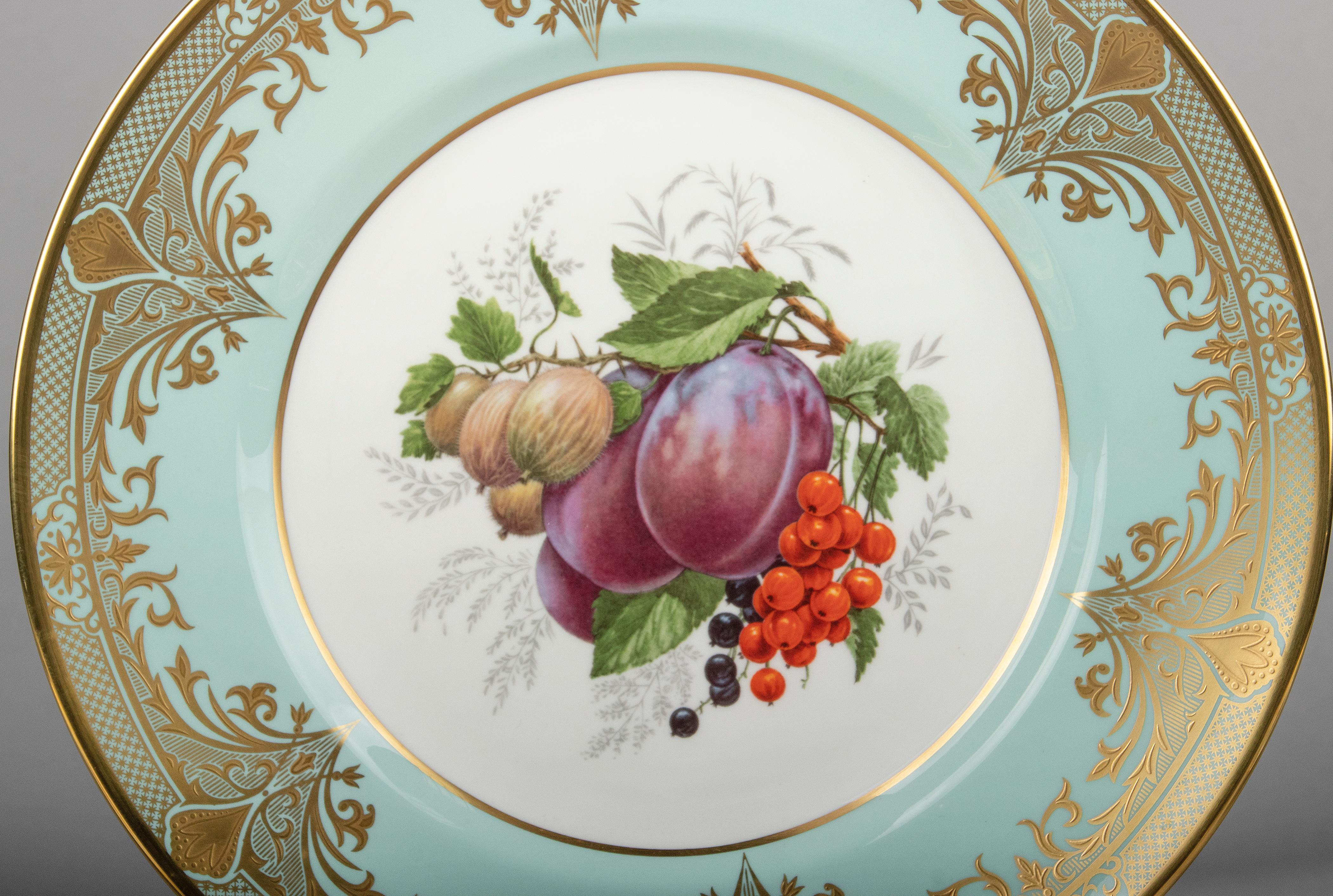 Set of 6 Porcelain Dinner Plates by Caverswall 12
