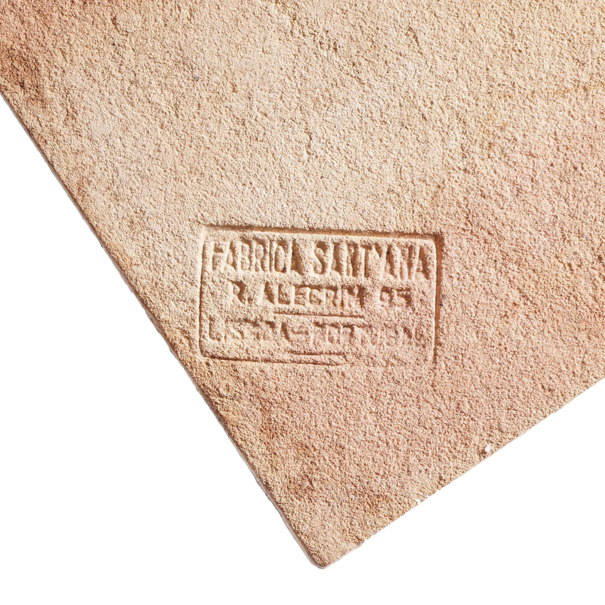 Ensemble de 6 carreaux de faïence botanique portugais peints à la main par Fábrica Sant'Anna en vente 14