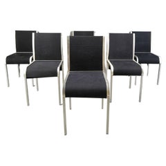 Set of 6 Postmodern Belgian Dining chairs, 1990s