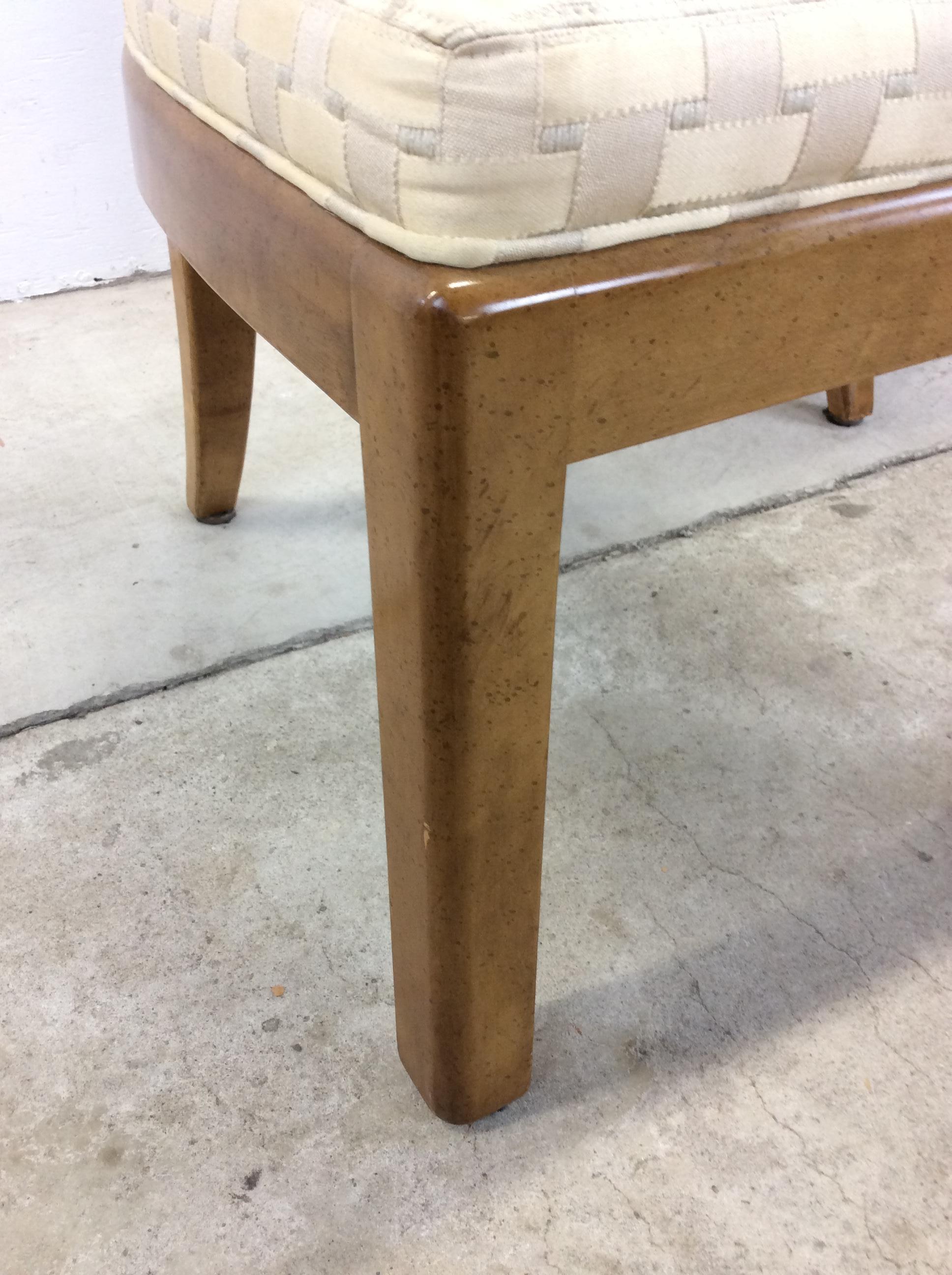 Set of 6 Postmodern Cane Back Dining Chairs by American of Martinsville For Sale 3
