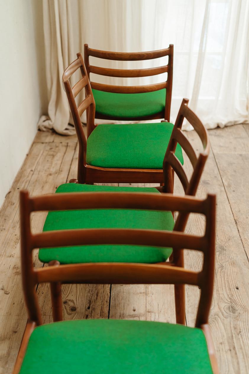 Set of 6 Poul Cadovius Dining Chairs for Cado, Denmark, 1959 For Sale 5