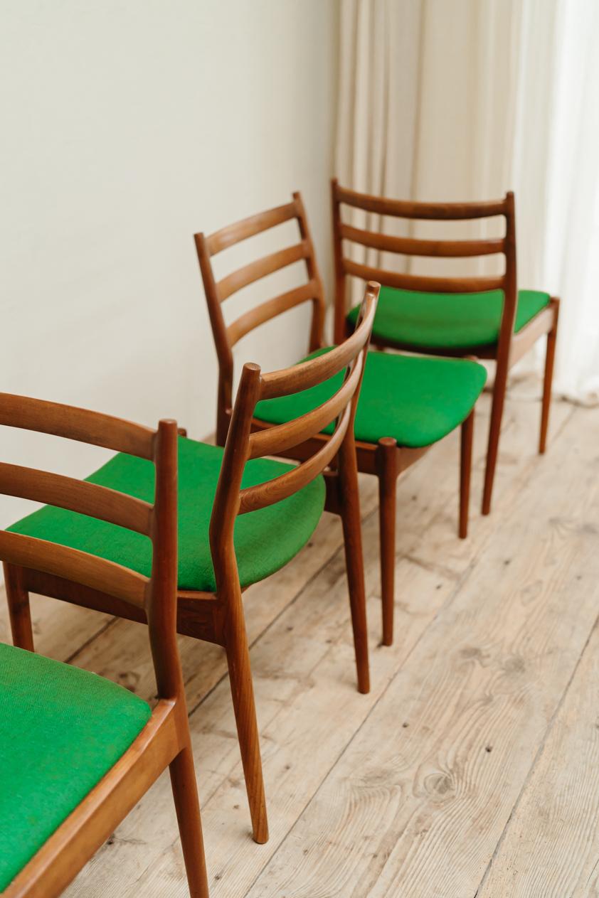 Set of 6 Poul Cadovius Dining Chairs for Cado, Denmark, 1959 For Sale 7