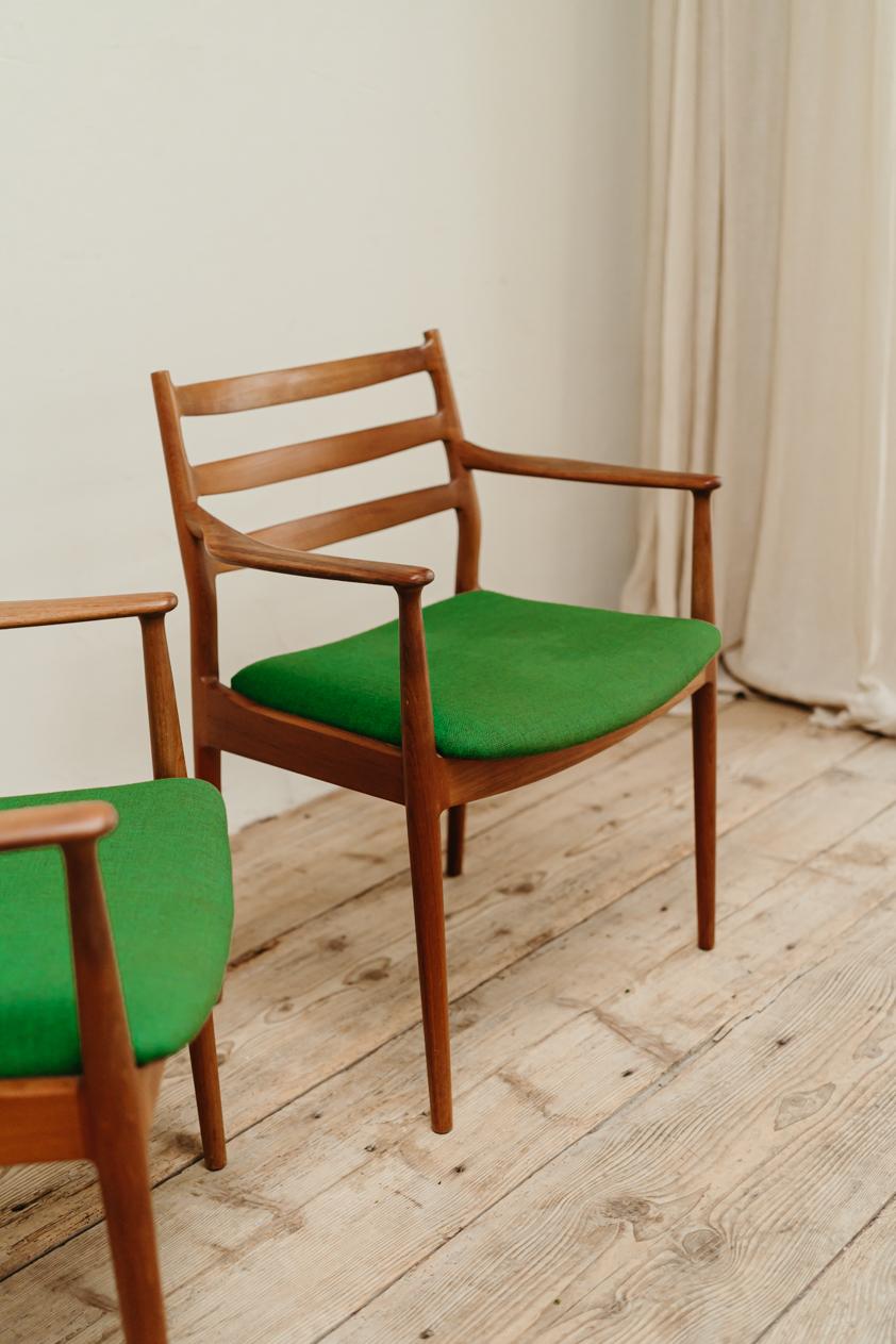 Set of 6 Poul Cadovius Dining Chairs for Cado, Denmark, 1959 For Sale 9