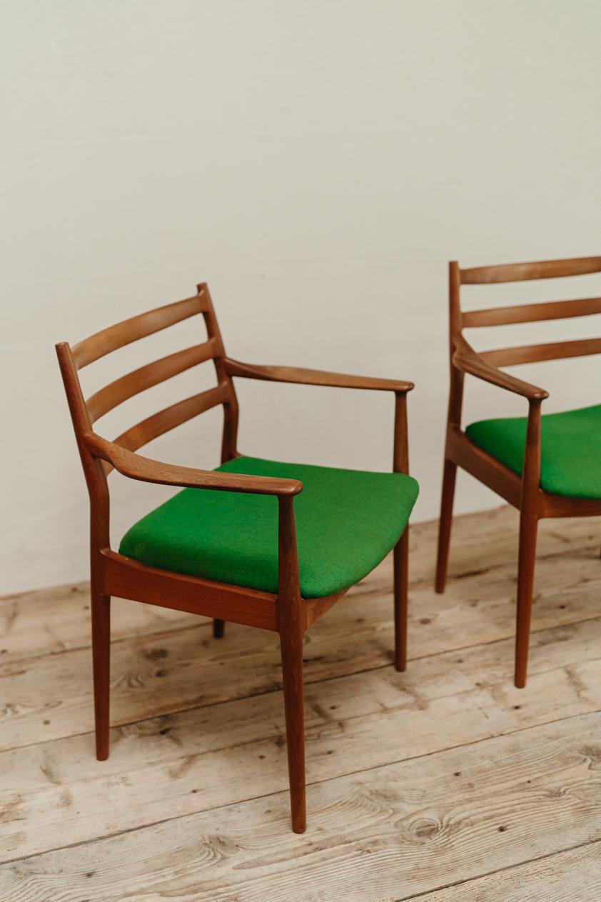 Set of 6 Poul Cadovius Dining Chairs for Cado, Denmark, 1959 For Sale 10