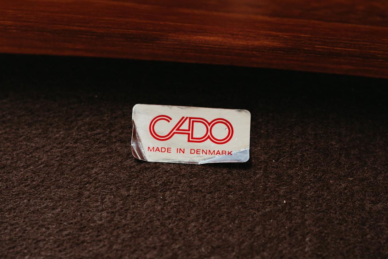 Satz von 6 Poul Cadovius-Esszimmerstühlen für Cado, Dänemark, 1959 im Angebot 11