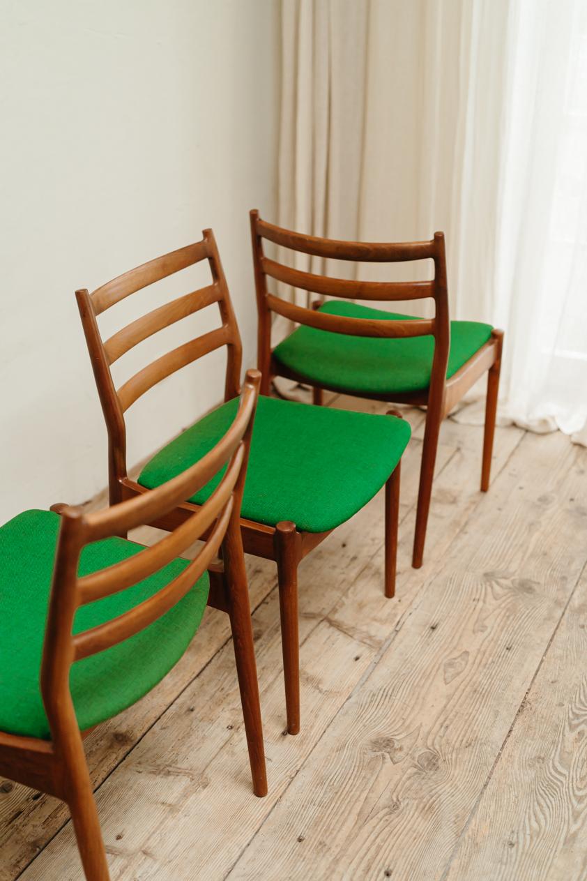 Set of 6 Poul Cadovius Dining Chairs for Cado, Denmark, 1959 For Sale 14
