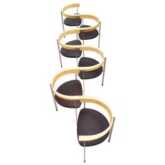 Set of 6 Poul Kjærholm Pk11 for E. Kold Christensen, 1957