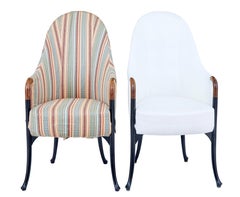 Set of 6 Progetti Armchairs by Giorgetti