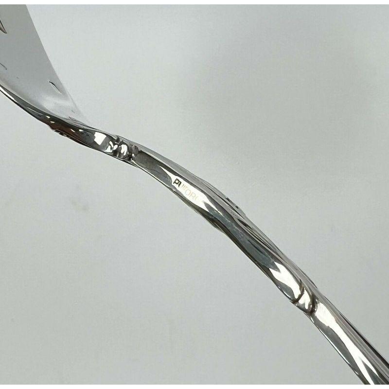 Set of 6 Puiforcat French Sterling Silver Salad or Luncheon Forks in Royal 2