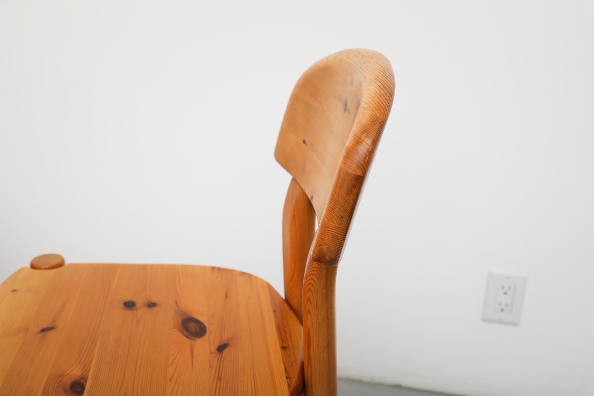 Set of 6 Rainer Daumiller (attr) Pine Dining Chairs 2