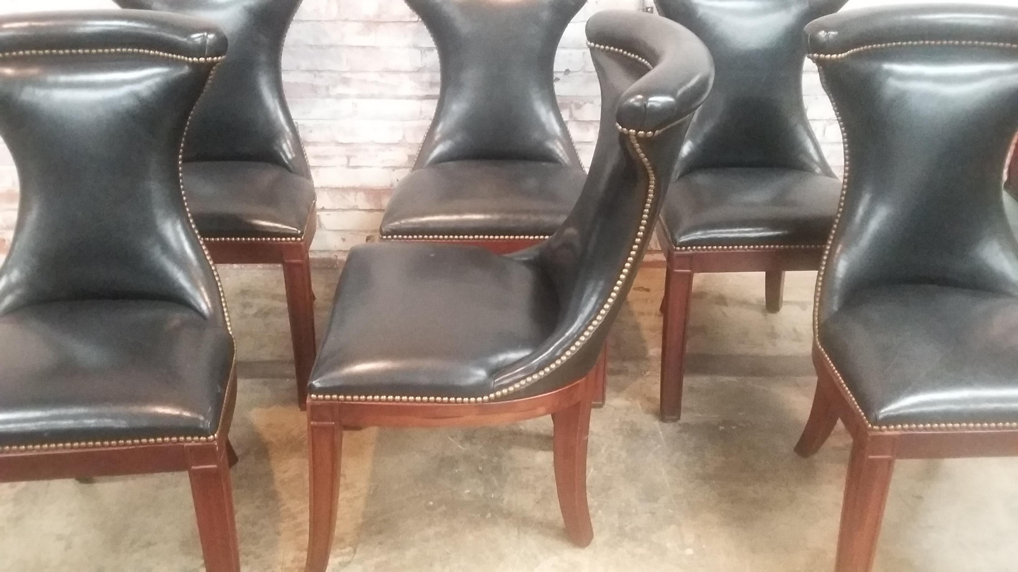 20th Century Set of 6 Ralph Lauren Chairs