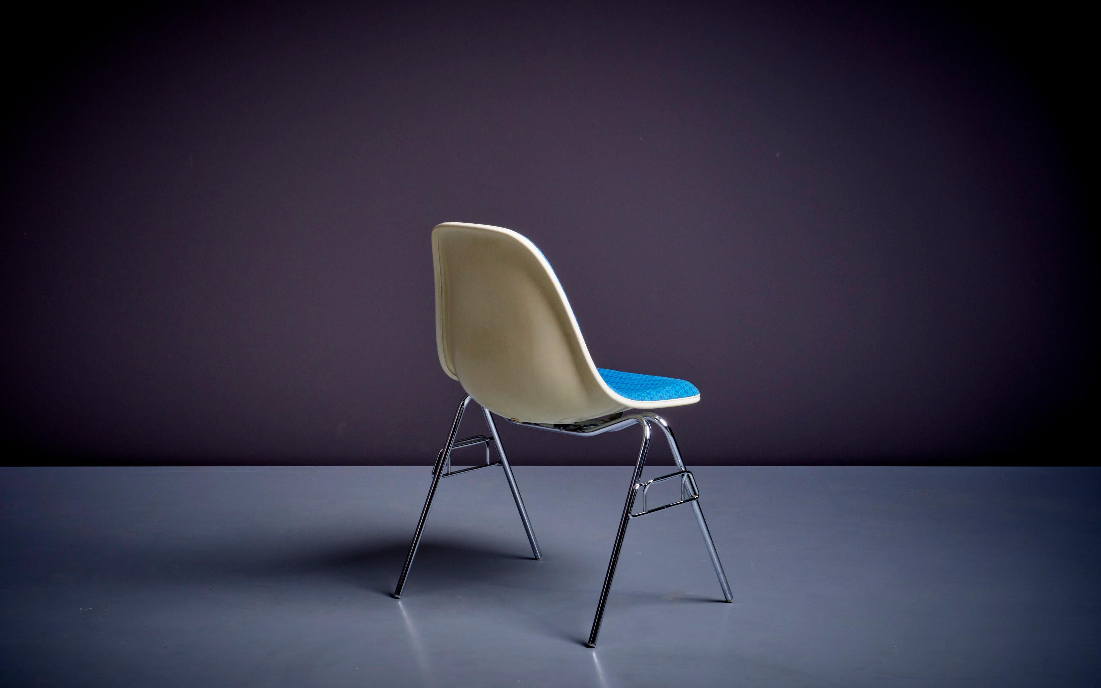 Américain Ensemble de 6 chaises d'appoint Ray & Charles Eames en Alexander Girard pour Herman Miller en vente