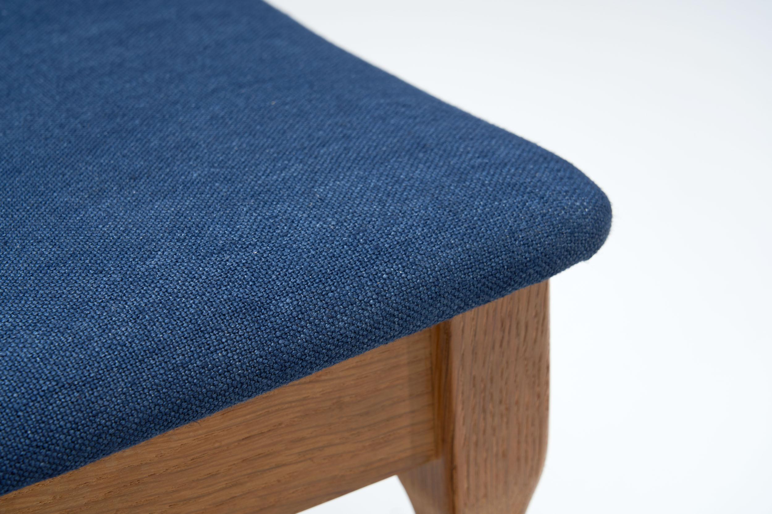 Set of 6 Razorblade Dining Chairs by Henning Kjaernulf, Denmark, 1960s 3