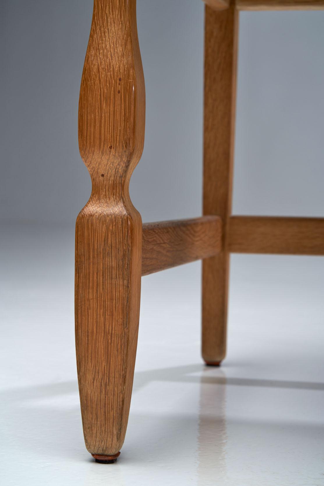 Set of 6 Razorblade Dining Chairs by Henning Kjaernulf, Denmark, 1960s 5