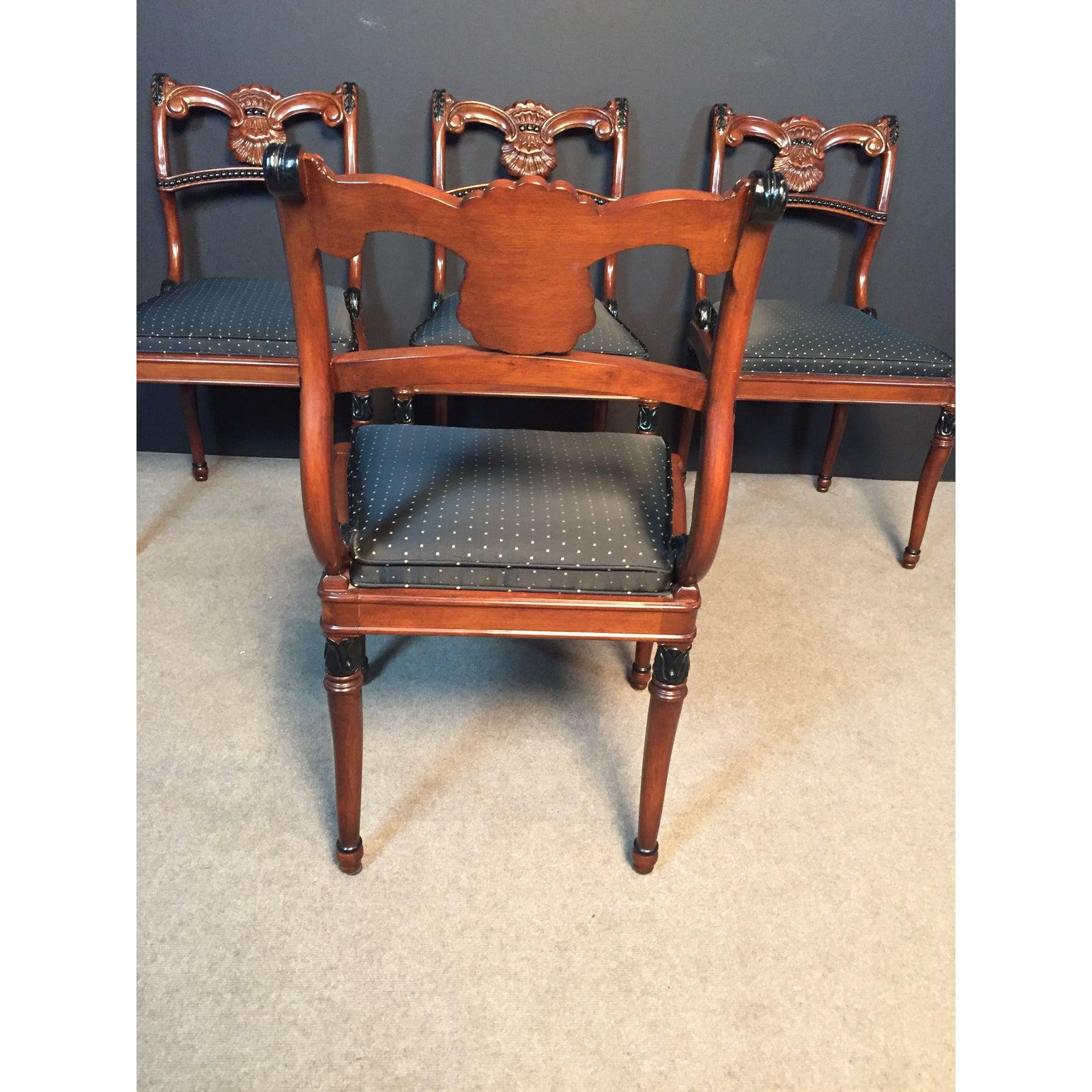 regency dining room chairs