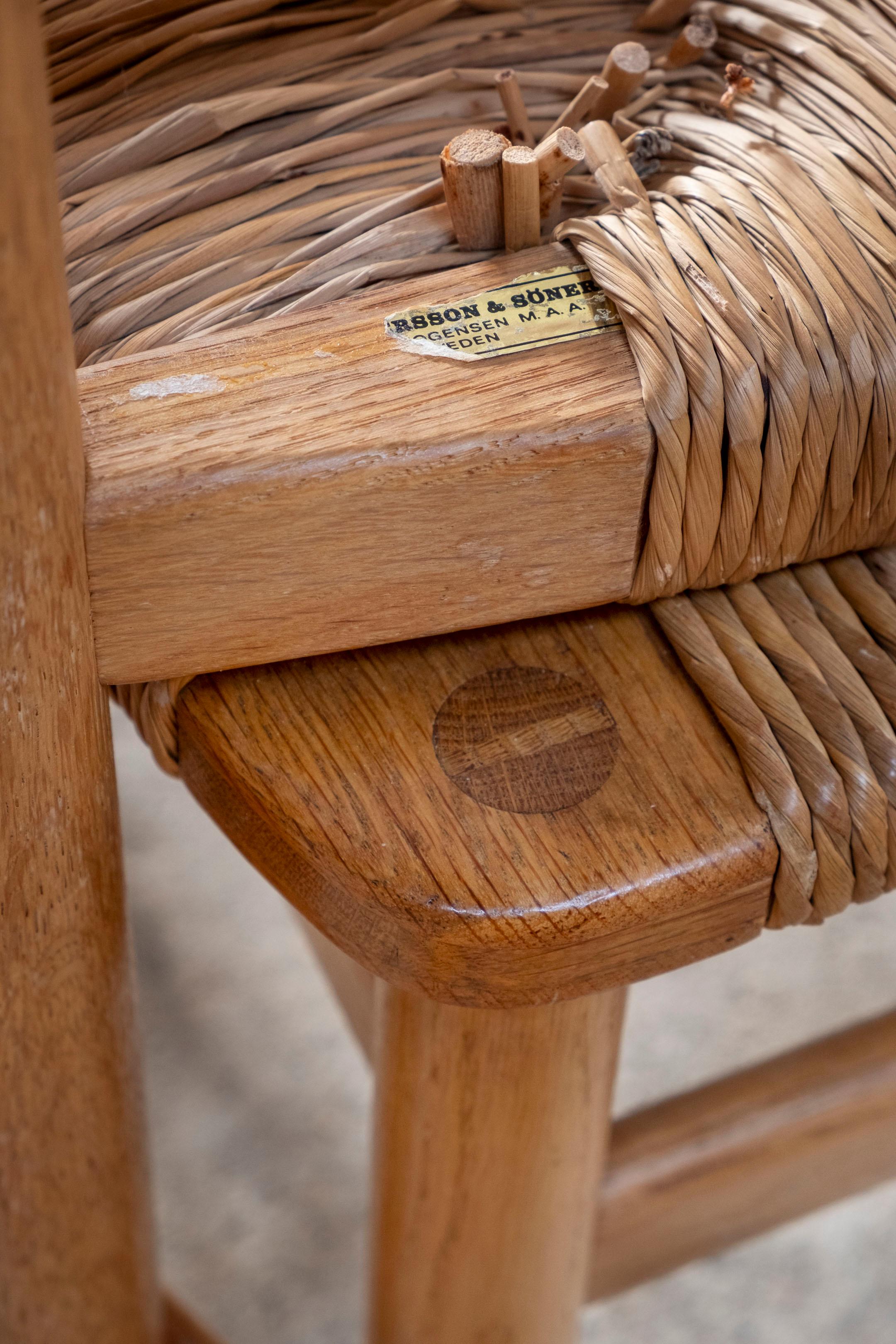 Ensemble de 6 chaises Øresund modèle 537 par Børge Mogensen en vente 3