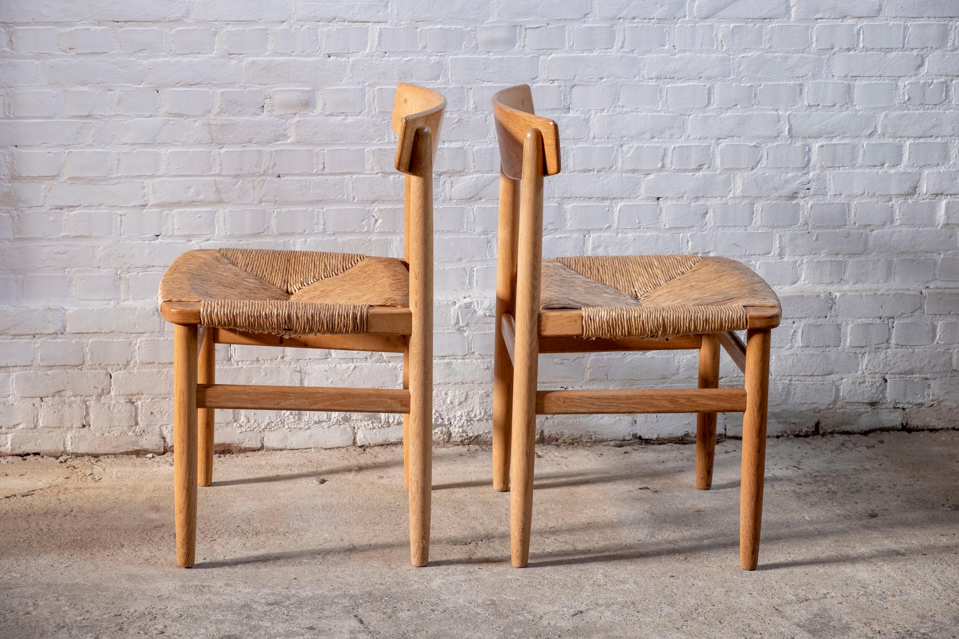 Ensemble de 6 chaises Øresund modèle 537 par Børge Mogensen en vente 6