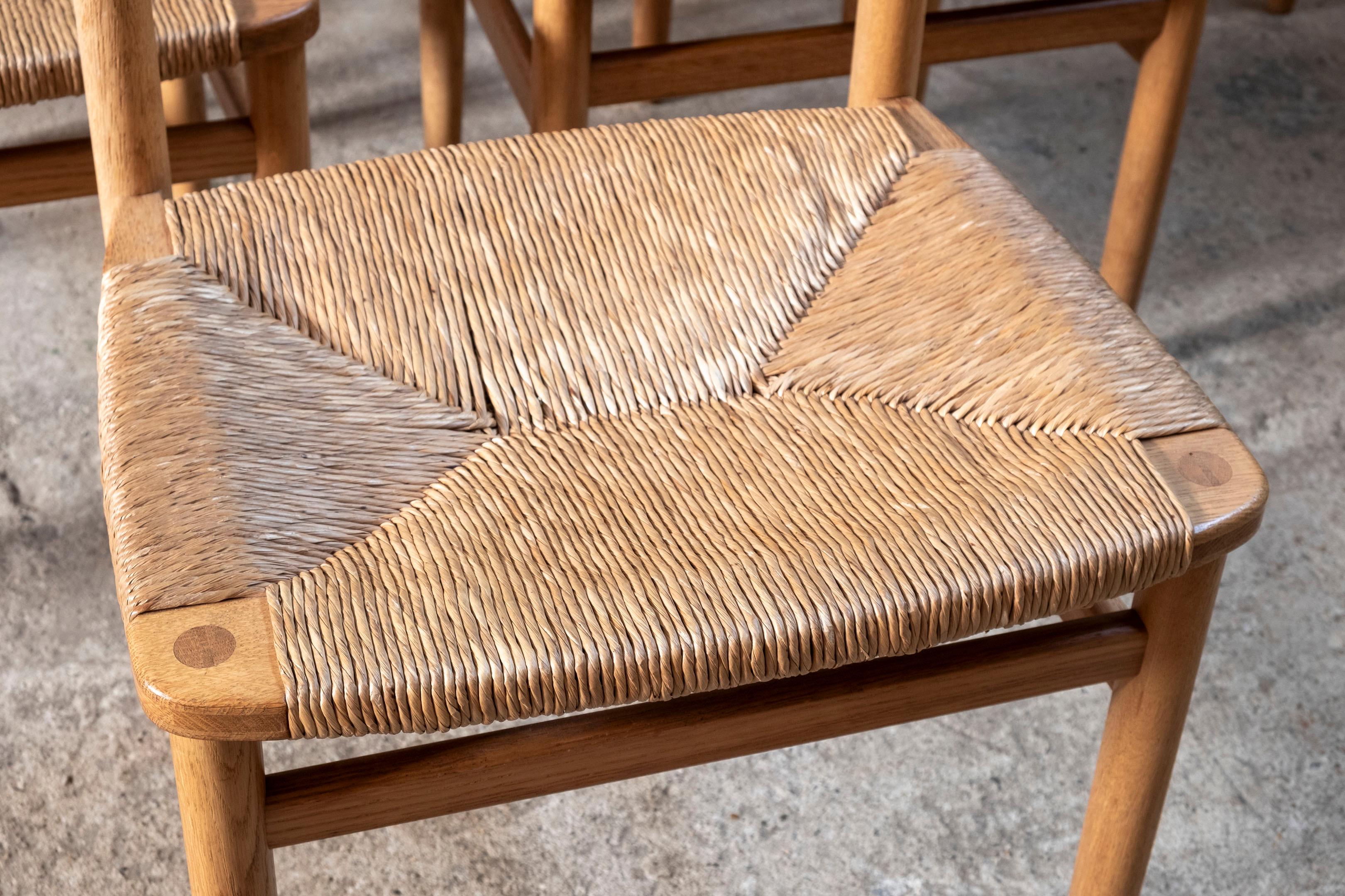 Ensemble de 6 chaises Øresund modèle 537 par Børge Mogensen en vente 1