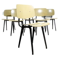 Ensemble de 6 chaises de salle à manger «volt » de Friso Kramer pour Ahrend de Cirkel