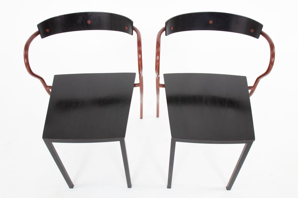 20th Century Set of 6 Rio chairs by Pascal Mourgue for Artelano, 1991