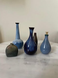 Set di 6 vasi in miniatura Rörstrand di Stålhane, Nylund & Lundgren 1950-1960
