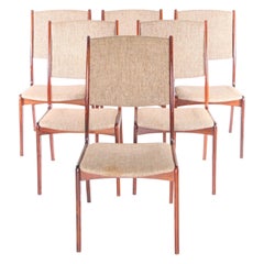 Ensemble de 6 chaises en bois de rose