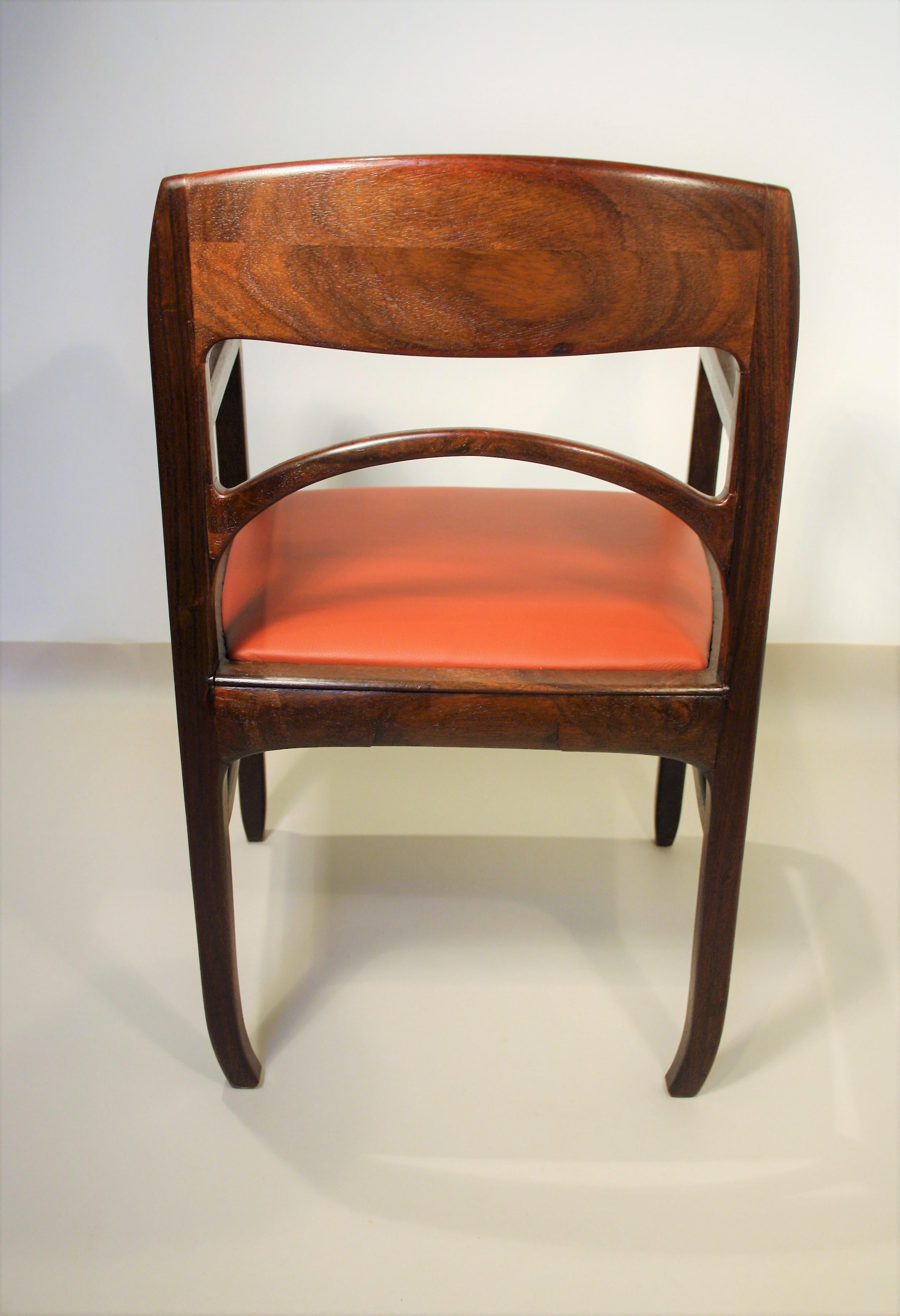 Richard Riemerschmid , Set of 6 Rosewood Chairs 7