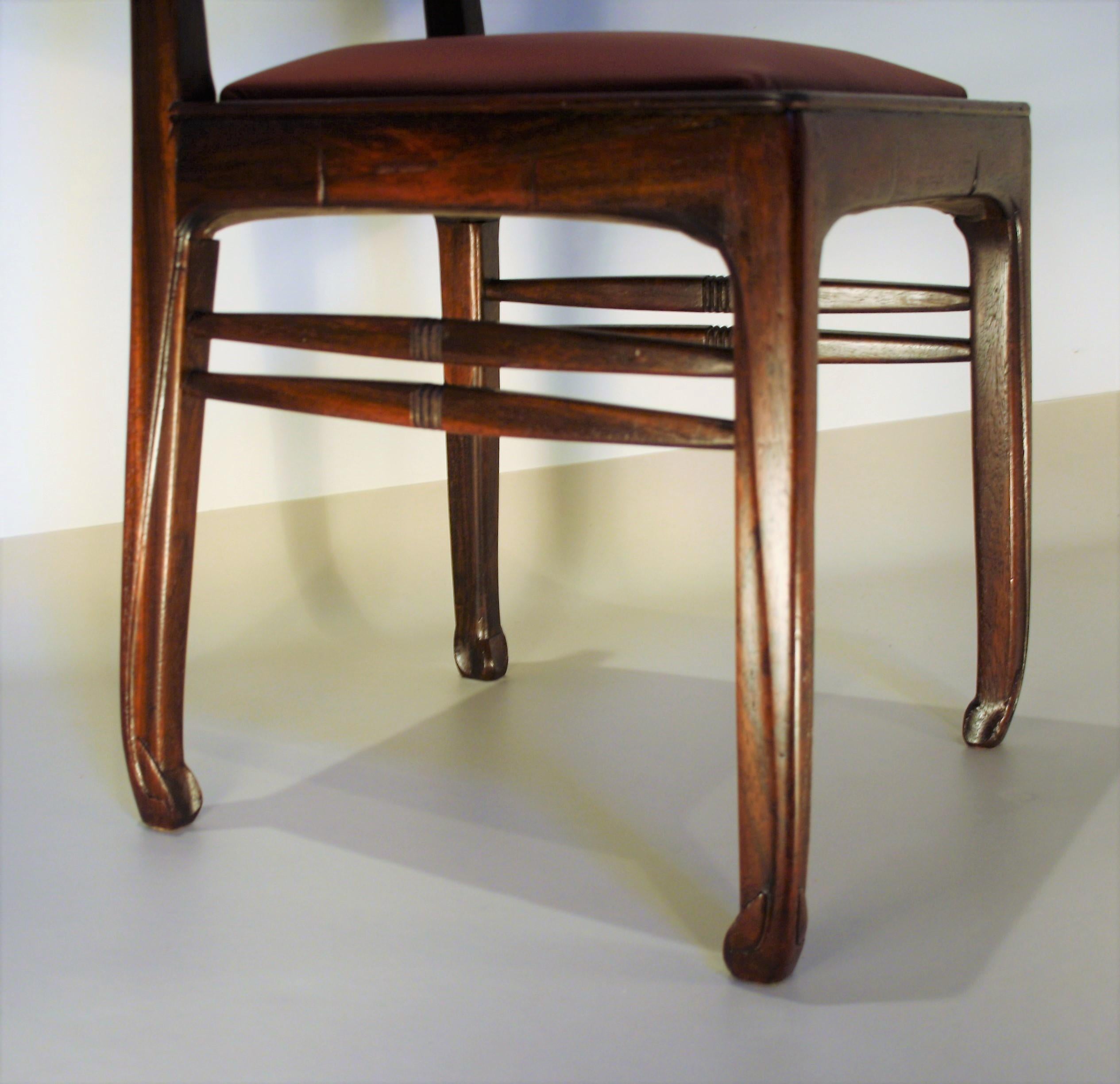 German Richard Riemerschmid , Set of 6 Rosewood Chairs