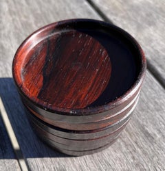Set of 6 Rosewood Coasters