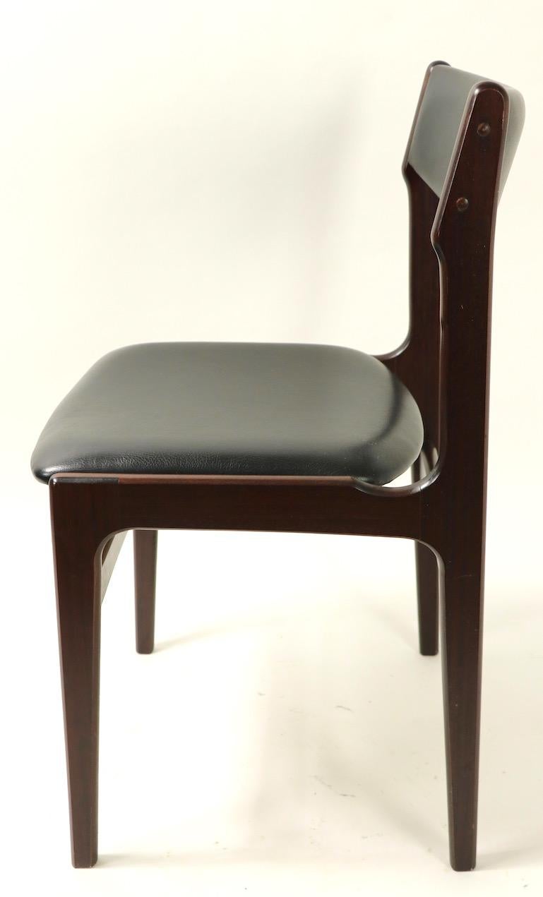 20th Century Set of 6 Rosewood Danish Modern Dining Chairs by Anderstrup Mobelfabrik