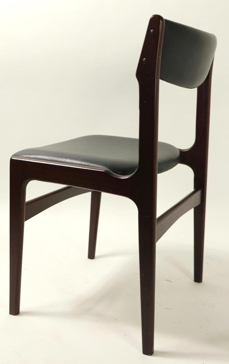 Set of 6 Rosewood Danish Modern Dining Chairs by Anderstrup Mobelfabrik 1